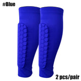 Honeycomb Soccer Shin Guards Football Shields Professional Sports Legging Shinguards Leg Sleeves Protective Gear Shank Protector