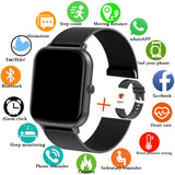 For Xiaomi Huawei IOS 2024 New Smart Watch Men Women Heart Rate Blood Pressure Fitness Tracker Bluetooth Call Smartwatch Man