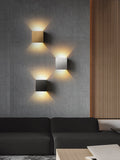 6W Up and Down Wall Lamps gold silver LED Aluminium Wall Light LED Wall Lamp For Bedroom Living Room Corridor Aside Lighting