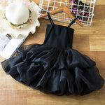 Cute Girls Dress New Summer Girl Dresses Fancy Flower Princess Dress Toddler Tutu Baby Kid Birthday Tulle Cloth Casual Wear 3 8Y