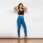 Shascullfites Melody Lifting Jeggings Butt Lift Jeans Denim Push Up Jeans Women's Pants Female Clothing Streetwear