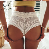 CINOON Sexy Panties Women Lace Low-waist Briefs Female Breathable Embroidery Underwear Transparent G String Underpant Lingerie