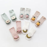 Cotton Baby Socks Cartoon Fruit Newborn Socks Anti Slip Floor Socks Autumn Winter Socks for Children Baby Boy Girl Infant Socks