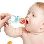 Baby Fruit Food Bite Feeder Toddler Eat Extractor Pacifier Auxiliary Food Molars Gum Newborn Soonther Pacifiers Cartoon
