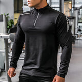 Dry Fit Compression Shirt Men Rashgard Fitness Long Sleeves Running Shirt Men Gym T Shirt Football Jersey Sportswear Sport Tight