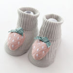 Cotton Baby Socks Cartoon Fruit Newborn Socks Anti Slip Floor Socks Autumn Winter Socks for Children Baby Boy Girl Infant Socks