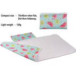 [Littles&Bloomz] Baby Portable Foldable Washable Compact Travel Nappy Diaper Changing Mat Waterproof Floor Change Play Mat