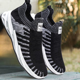 Summer Nice Style Men&#39;s Shoes Breathable Fly Woven Men&#39;s Pedal Set Foot Leisure Blade Sports Men&#39;s Shoes Men&#39;s Casual Shoes
