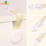 10Pcs/Lot Child Lock Protection Of Children Locking Doors For Children's Safety Kids Safety Plastic Protection Safety Lock