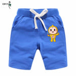 Children Summer Shorts Cotton Solid Elastic Waist Shorts For Boys Girls Fashion Sports Pants Toddler Panties Kids Beach Clothing