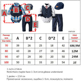 Baby Suits Newborn Boy Clothes Vest + Romper + Hat Formal Clothing Outfit Party Bow Tie Children Birthday Dress New Born 0- 24 M