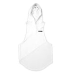 Brand Clothing Bodybuilding Muscle Guys Fitness Mens Gym Hooded Tank Top Vest Stringer Sportswear Cotton Sleeveless Shirt Hoodie
