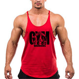 Summer Y Back Gym Stringer Tank Top Men Cotton Clothing Bodybuilding Sleeveless Shirt Fitness Vest Muscle Singlets Workout Tank