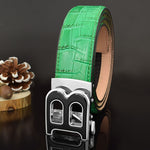 High Quality Designer Belts Men Fashion B Letter Luxury Famous Brand Genuine Leather Belt Men Classic Exquisite Waist Strap