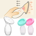 Baby Feeding Manual Breast Pump Partner Breast Collector Automatic Correction Breast Milk Silicone Pumps PP BPA Free