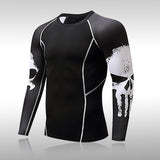Men&#39;s Running Sports Suit MMA Rashgard Male Quick Drying Sportswear Compression Clothing Fitness Training Kit Thermal Underwear