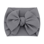 New Velvet Baby Headband Turban Big Bowknot Baby Girl Headband For Newborn Bow Hair Band Children Kid Head Wrap Hair Accessories