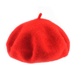 Fashion Wool Baby Hat for Girls Candy Color Elastic Infant Baby Beret Hat Kids Caps for Girls 1-4 Years 1 PC