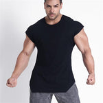 NEW Mens Gym Singlets Sweatshirts sleeveless Vest letters print Bodybuilding Fitness male tank top Shirts Casual Muscle shirt