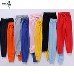 New Retail Sale Cotton Pants For 2-10 Years Old Solid Boys Girls Casual Sport Pants Jogging Enfant Garcon Kids Children Trousers