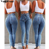 Boyfriend Hole Ripped Jeans Women Pants Cool Denim Vintage Jeans For Girl High Waist Casual Pants Female Slim Jeans woman