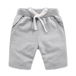 Children Summer Shorts Cotton Solid Elastic Waist Shorts For Boys Girls Fashion Sports Pants Toddler Panties Kids Beach Clothing