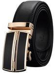 Men&#39;s Belts Luxury Automatic Buckle Genune Leather Strap Black Brown for Mens Belt Designers Brand High Quality