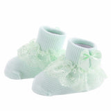 4 Pairs/lot  Spring Summer Newborn Cotton Baby Socks Lace Princess Combed Cotton Socks for Baby Infant Baby Girls Socks 0-2 Year