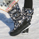 Men Snow Boots Platform Snow Boots For Men Thick Plush Waterproof Slip Resistant Winter Mens Shoes Plus size 36 -  47  2021 New