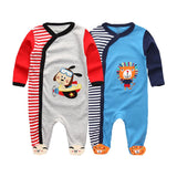 2021 Baby Girl Clothes Long Sleeve 1/2/3PCS Winter Clothing Sets 0-12M Cotton Baby Boy Clothes Newborn Overalls Roupa de bebe