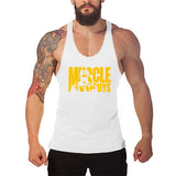 New Brand Summer Fitness Stringer Hoodies Muscle Shirt Bodybuilding Clothing Gym Tank Top Mens Sporting Sleeveless shirts