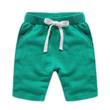 Children Summer Shorts Cotton Solid Elastic Waist Shorts For Boys Girls Fashion Sports Pants Toddler Panties Kids Beach Clothing