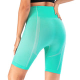 JSTONG Vital Seamless Sports Short Women Summer High Waist Tight Gym Leggings Proof Tummy Control Workout Running Shorts Women