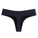Woman Panty Sexy Thongs Woman Underwear Seamless Sports Female Lingerie T-back G-string For Woman lce Silk Fashion Panties