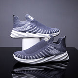 Summer Nice Style Men&#39;s Shoes Breathable Fly Woven Men&#39;s Pedal Set Foot Leisure Blade Sports Men&#39;s Shoes Men&#39;s Casual Shoes