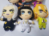 NEW JoJos Bizarre Adventure Golden Wind Plush Giorno Narancia Mista PLUSH DOLL