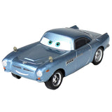 Disney Pixar Cars 2 3 Lightning Mcqueen The King Frank Race Div Fritter Miss Alloy Model Car 1:55 Vehicles Boy Toy For Children