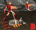 ZD Toys Marvel Iron Man MK1 MK2 MK3 MK4 MK5 MK6 MK7 MK42 MK43 7&quot; Movie Action Figure Iron-Man Mark 1 2 3 4 5 6 7 42 43 Legends