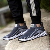Summer Nice Style Men&#39;s Shoes Breathable Fly Woven Men&#39;s Pedal Set Foot Leisure Blade Sports Men&#39;s Shoes Men&#39;s Casual Shoes