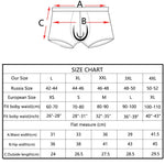 Men&#39;s Panties Male Underpants Man Pack Shorts Boxers Underwear Slip Homme Calzoncillos Bamboo Hole U Convex Pouch Large Size 5XL