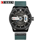 Luxury Watch Brand CURREN Men Military Sports Watches Men&#39;s Quartz Date Clock Man Casual Leather Wrist Watch Relogio Masculino