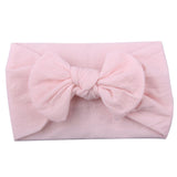 New Velvet Baby Headband Turban Big Bowknot Baby Girl Headband For Newborn Bow Hair Band Children Kid Head Wrap Hair Accessories