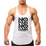 Summer Y Back Gym Stringer Tank Top Men Cotton Clothing Bodybuilding Sleeveless Shirt Fitness Vest Muscle Singlets Workout Tank