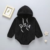 2021 New Cute BABY Newborn Baby Boy Girl Clothes Long Sleeve Hoddies Bear Zipper Baby Romper Clothes Autumn Winter Wear 0-18M