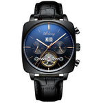 2022AILANG famous brand watch montre automatique luxe chronograph Square Large Dial Watch Hollow Waterproof mens fashion watches