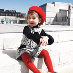 Fashion Wool Baby Hat for Girls Candy Color Elastic Infant Baby Beret Hat Kids Caps for Girls 1-4 Years 1 PC