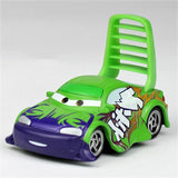 Disney Pixar Cars 2 3 Lightning Mcqueen The King Frank Race Div Fritter Miss Alloy Model Car 1:55 Vehicles Boy Toy For Children
