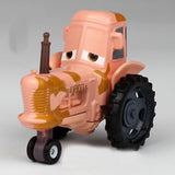 Disney Pixar Cars 2 3 Lightning Mcqueen The King Frank Race Div Fritter Miss Alloy Model Car 1:55 Vehicles Boy Toy For Children