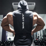 New Fashion Cotton Sleeveless Shirts Gym Hoodies Tank Top Men Fitness Shirt Bodybuilding Singlet Workout Vest Men
