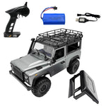RC Cars WPL 2.4G Carbon Brush Electric 4WD High Speed Truck 1:12 Scale Land Rover Waterproof Offroad Drift Car RC Stunt Suv